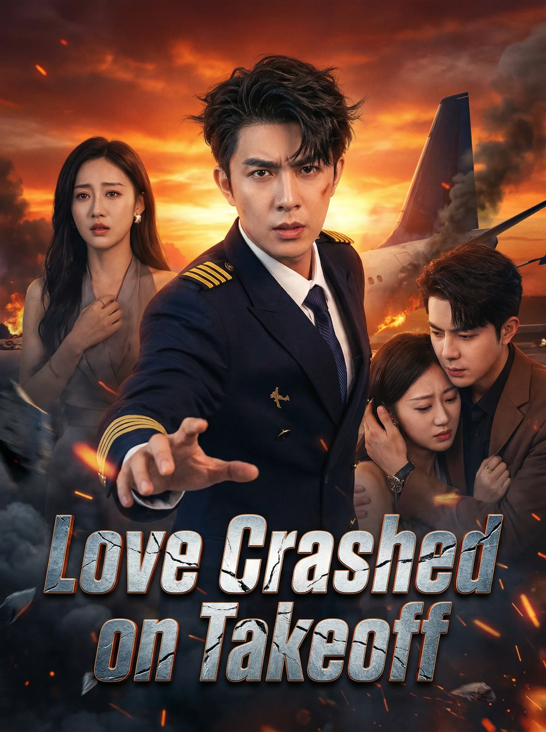 Poster Love Crashed on Takeoff