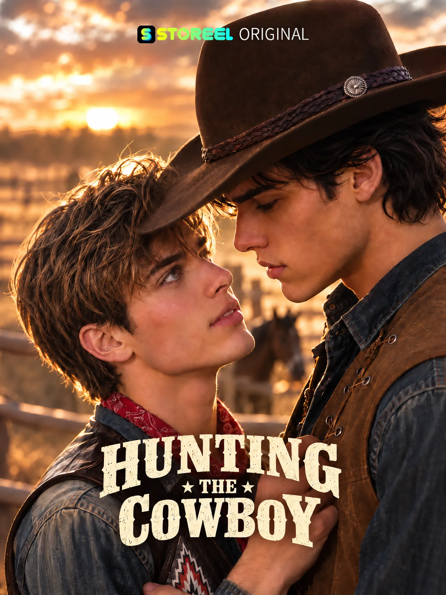 Poster Hunting the Cowboy