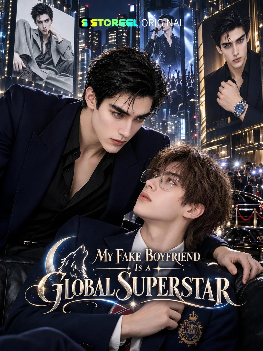 Poster My Fake Boyfriend Is a Global Superstar