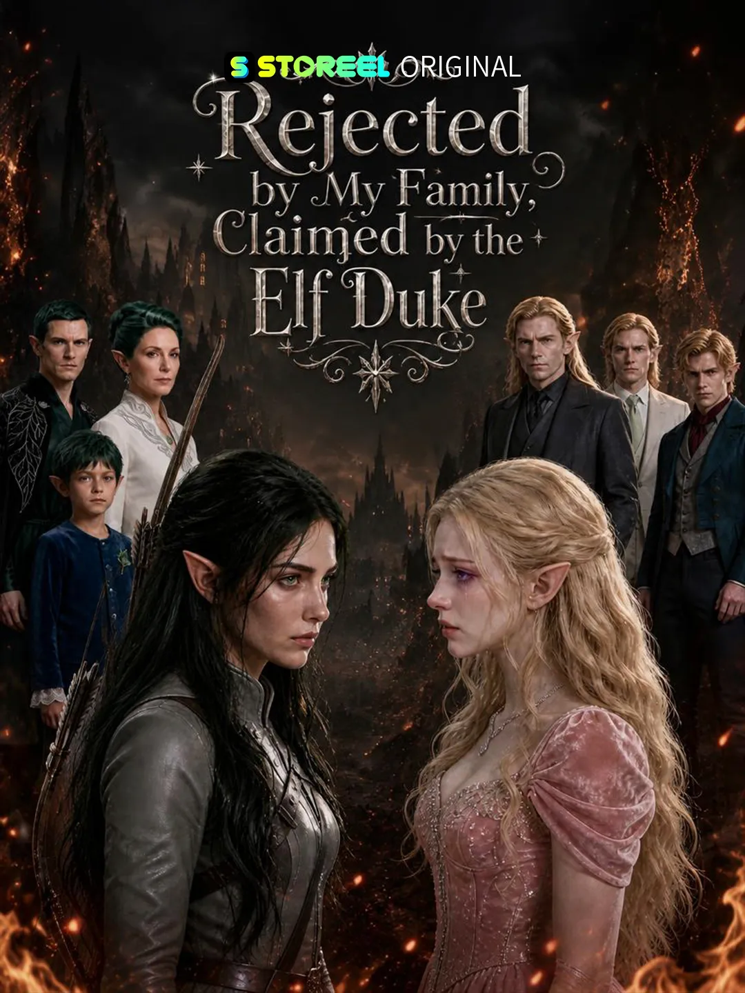 Poster Rejected by My Family, Claimed by the Elf Duke
