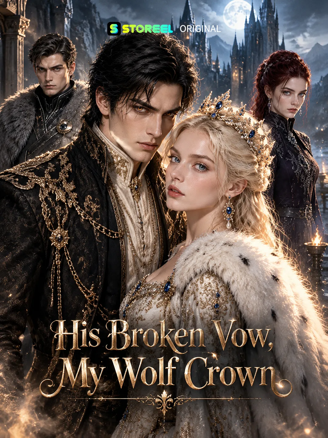 Poster His Broken Vow, My Wolf Crown